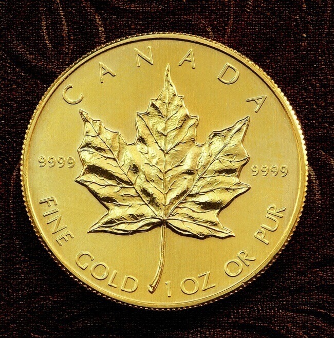 1 oz Gold canadian maple - Photo TomD77_Flickr