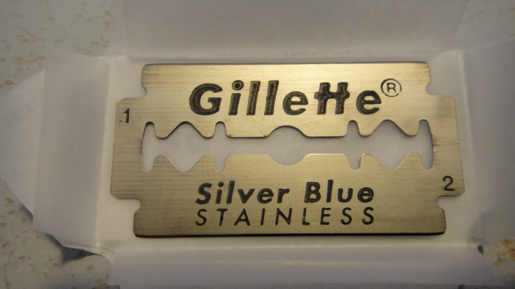 Gillette Silver Blue stainless blades